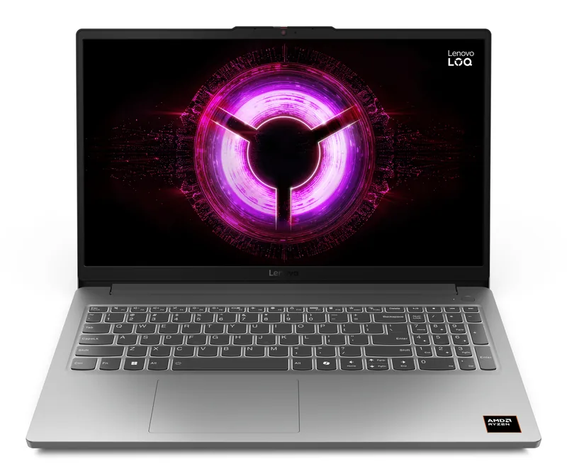Lenovo LOQ 15ARP10E AMD Ryzen™ 7 7735HS Portátil 39,6 cm (15.6") Full HD 16 GB DDR5-SDRAM 512 GB SSD NVIDIA GeForce RTX 4050 Wi-Fi 6 (802.11ax) Windows 11 Home Gris Inglés