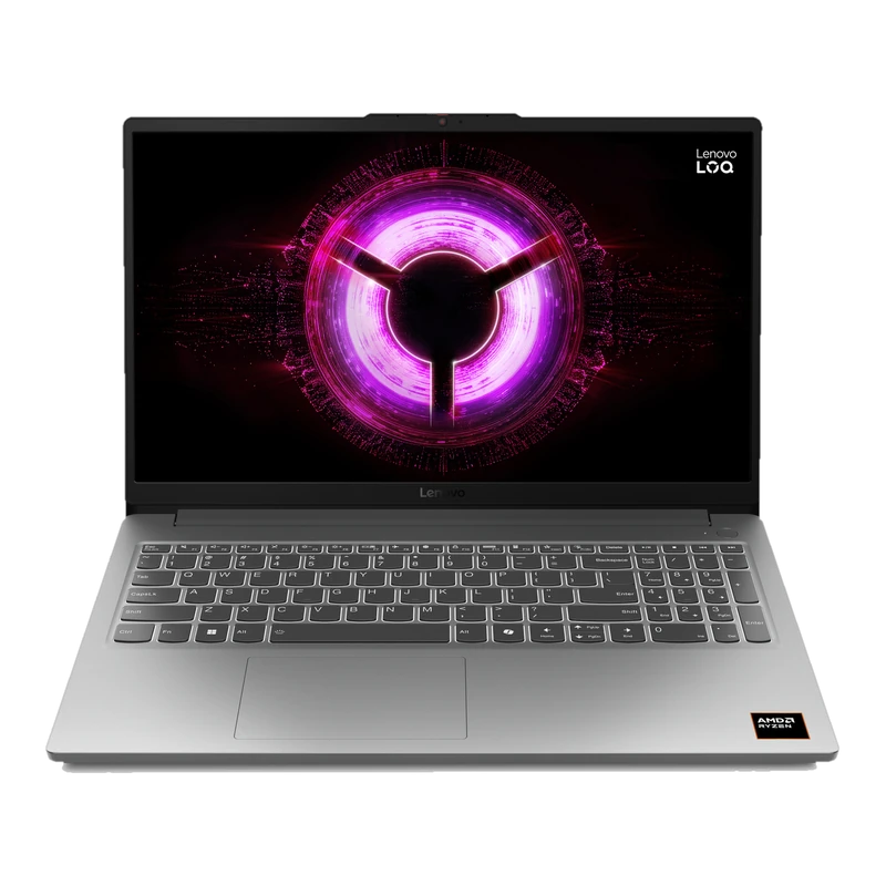 Lenovo LOQ 15ARP10E AMD Ryzen™ 7 7735HS Portátil 39,6 cm (15.6") Full HD 16 GB DDR5-SDRAM 512 GB SSD NVIDIA GeForce RTX 4050 Wi-Fi 6 (802.11ax) Windows 11 Home Gris Inglés