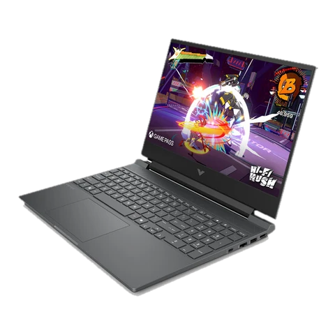 HP - Victus 15.6" 144Hz Full HD Gaming Laptop - AMD Ryzen 7 7445HS 2023 - 16GB Memory - NVIDIA GeForce RTX 4050 - 512GB SSD - Mica Silver