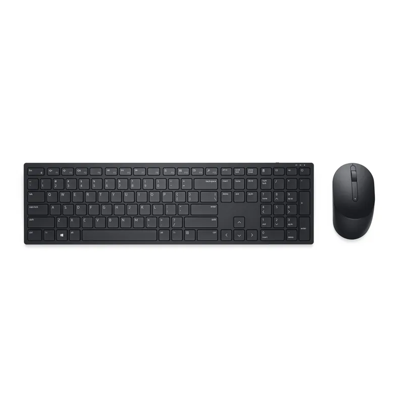 DELL KM5221W teclado Ratón incluido Oficina RF inalámbrico Inglés de EE. UU. Negro
